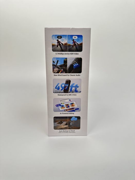Insta360 X5 8K 360 Action Cam open box