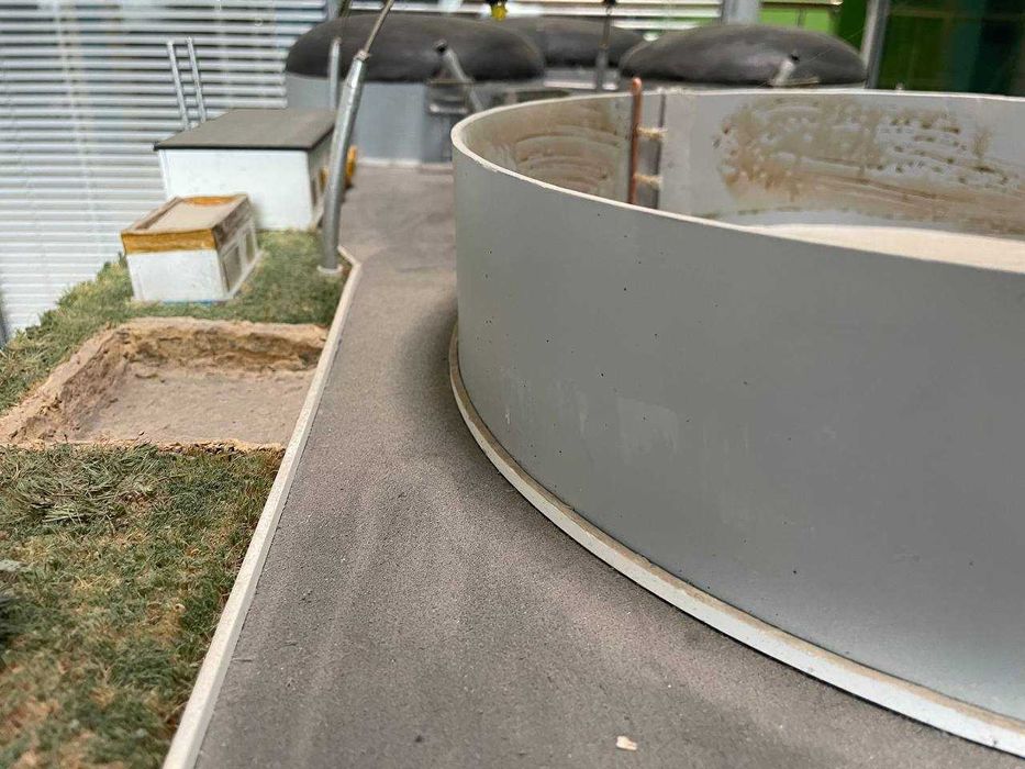 Макет біогазової станції / біогазової установки