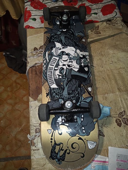 Deskorolka Oxelo Skate Mind tatoo