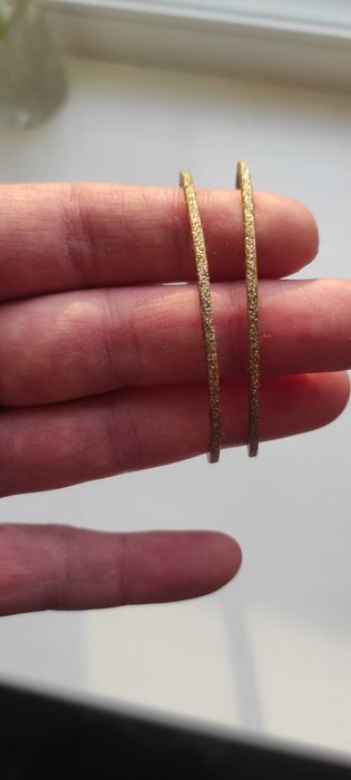 Сережки кольца украшение