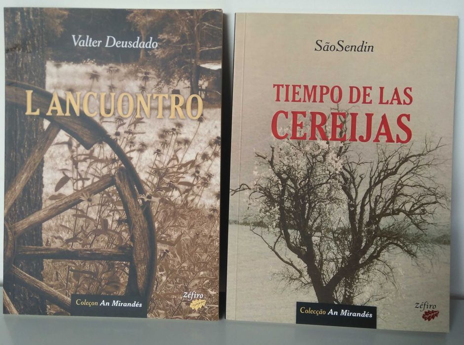 (10) Livros novos. Colecção an Mirandés. Zéfiro. Língua Mirandesa