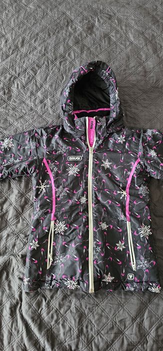 Kurtka zimowa narciarska dziewczynka roz.134 Brugi