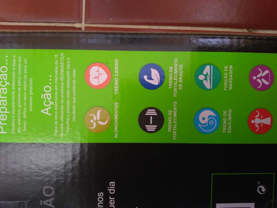 Aparelho de tonificação muscular, para mulher ou homem