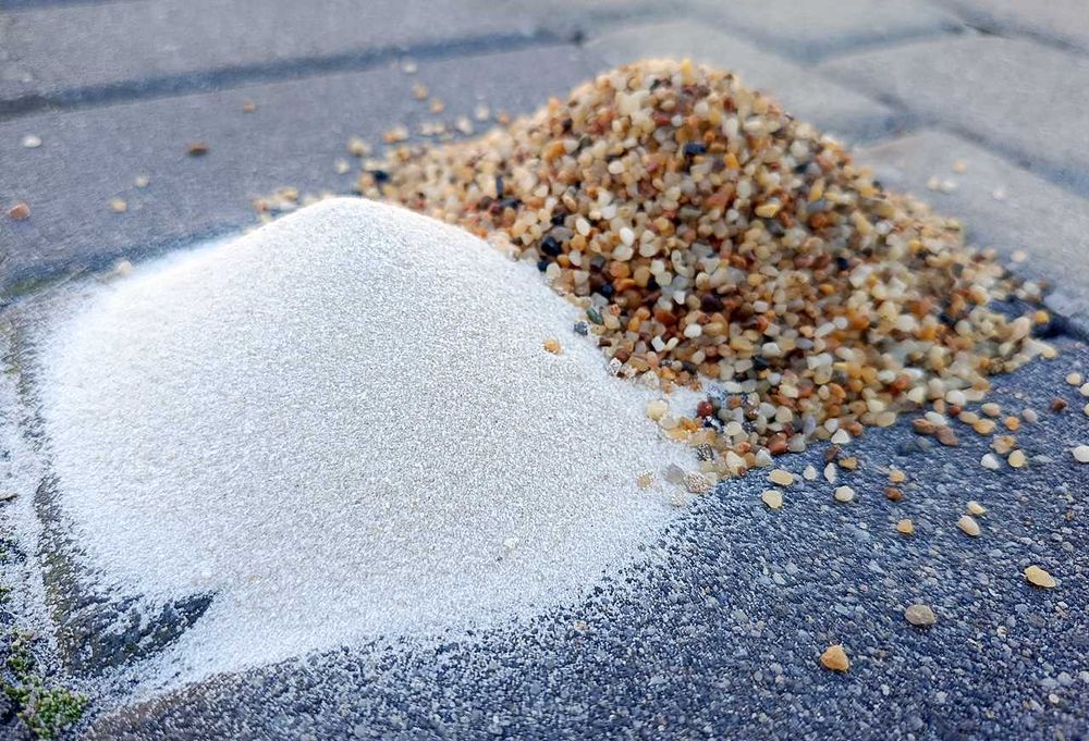 Biały piasek kwarcowy do akwarium 0,1-0,5 mm 24kg