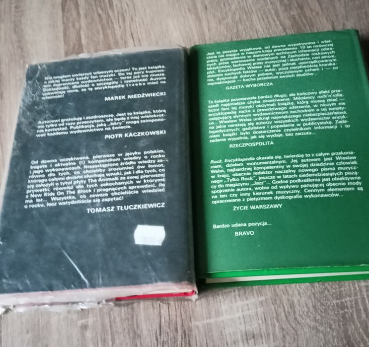Rock encyklopedia Cz 1 i 2. Wiesław Weiss
