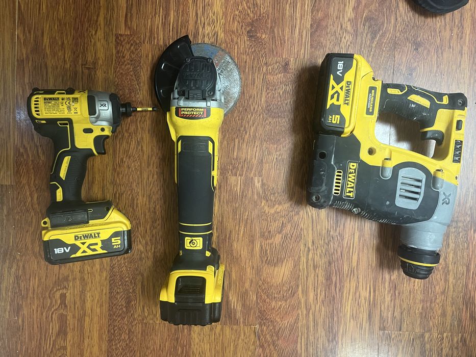 Zestaw DeWalt +dodatki hydrauliczne