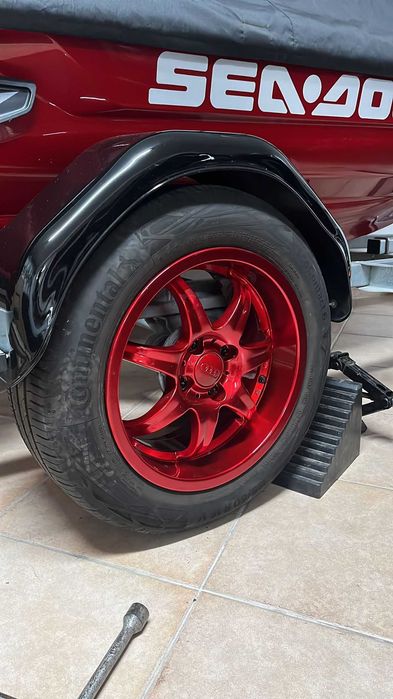 Jantes 15 4x100 com aba