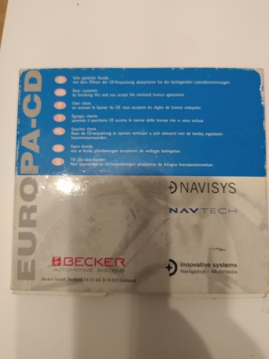 Płyta do nawigacji Becker