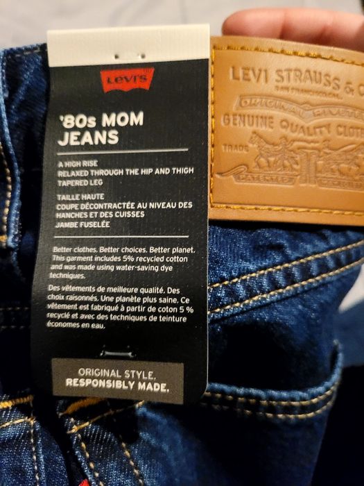 Calças Levis W 25 L 30 para mulher novas com etiqueta