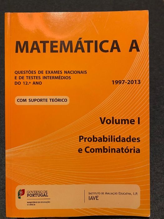 Matemática A - Livro de Preparação para Exame Nacional 12º ano