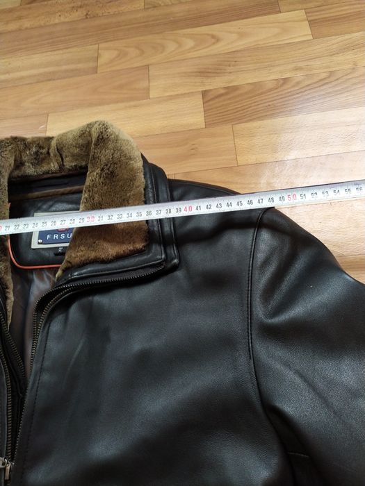 Мужская кожаная куртка