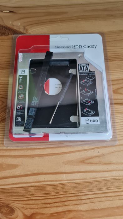 Kieszeń Sata HDD SSD zamiast napędu cd/dvd Okazja! Zapraszam!