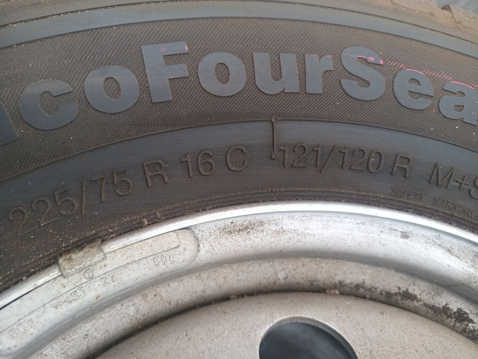 Opona felga Ducato 225/75R16C ET68 Continental