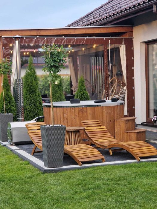 WIETRZENIE MAGAZYNÓW balia JACUZZI od Ręki wszystko w cenie RATY 0 % gratis Huśtawka