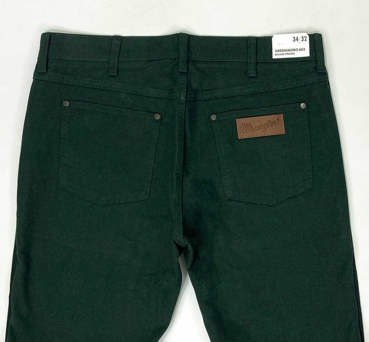 Spodnie męskie Wrangler Greensboro 803 Scarab W30 L32