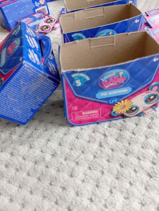 Pudełka kartoniki LPS pet shop g7
