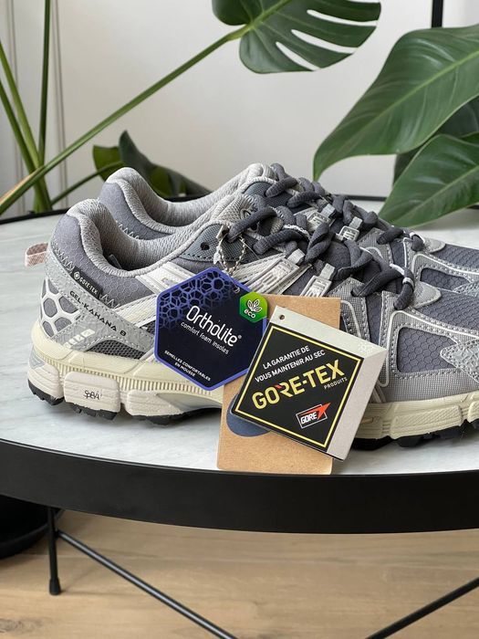 Кросівки Кроссовки Asics Gel-Kahana 8 Gore-Tex Silver Dark Grey Кросовки демісезон