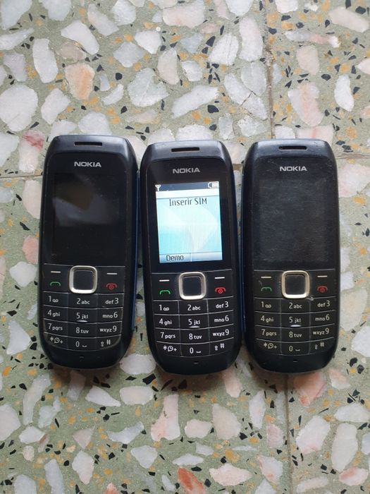 Nokia 1112, 1200, 1208, 1209, 1600, 1616, 1800 e 2310 funcionais