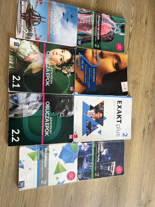 Książki do technikum kl.2