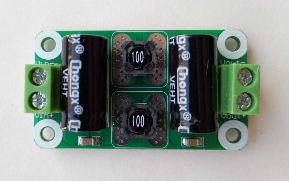 Помехоподавляющий LC фильтр напряжение до 50 В ток нагрузки до 2 А