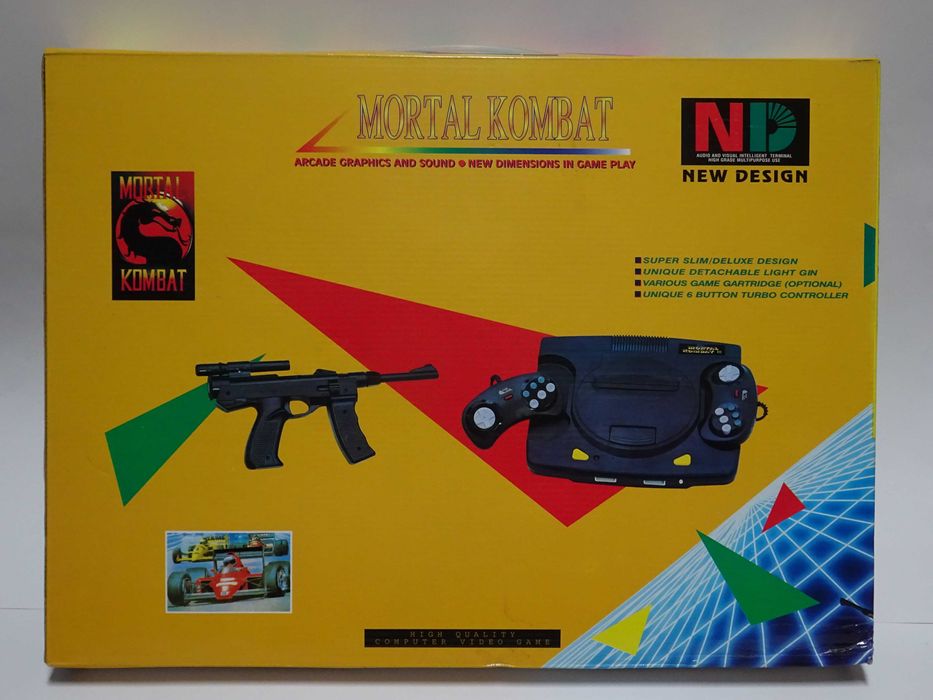 NOWA Konsola do Gier Telewizyjnych - Pegasus Mortal Kombat (Y)Rok 1998