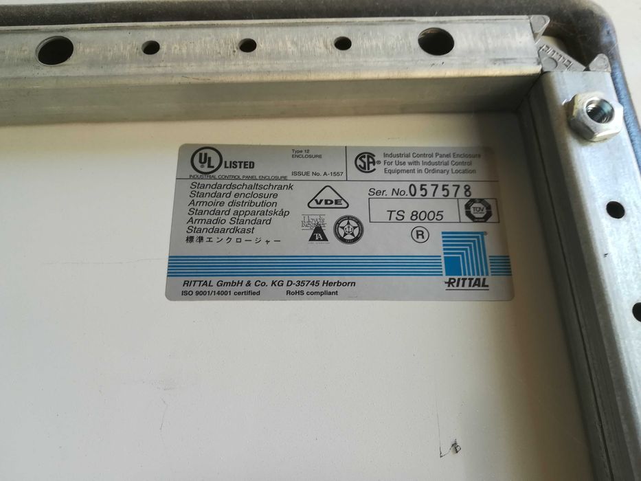 Szafa elektryczna - sterującą Rittel