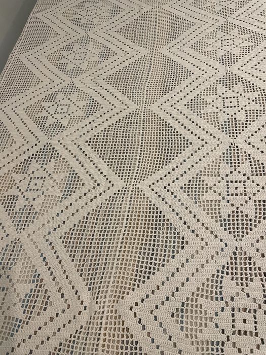 Colcha cama individual feita à mão