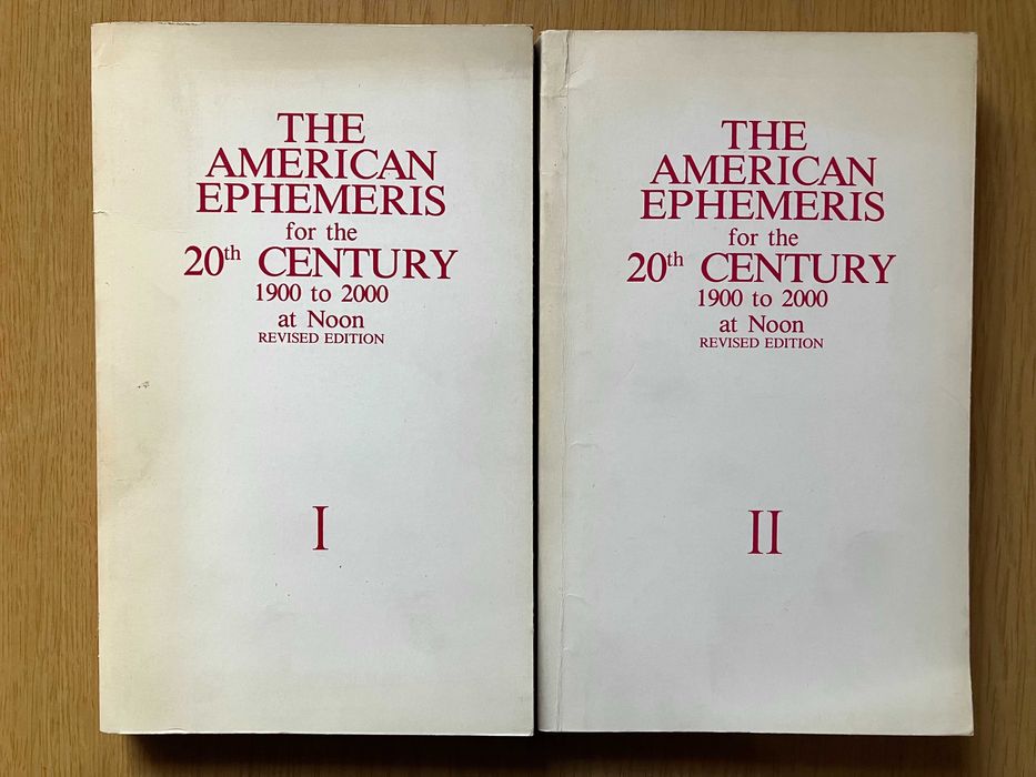 The American Ephemeris for the 20th Century: 1900 to 2000 at Noon