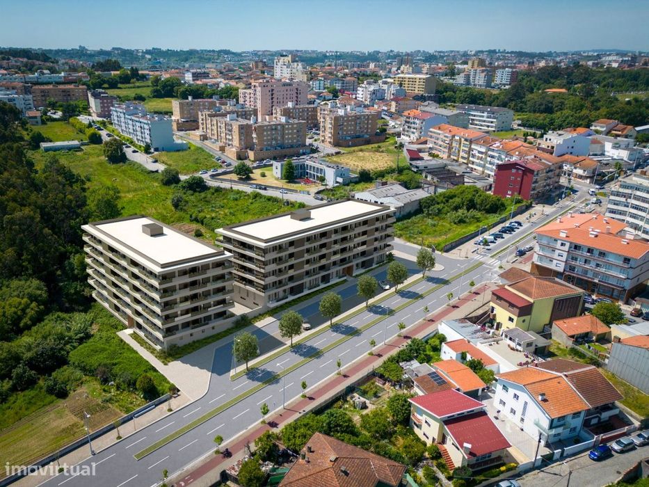 Apartamento T1, novo, em Fânzeres