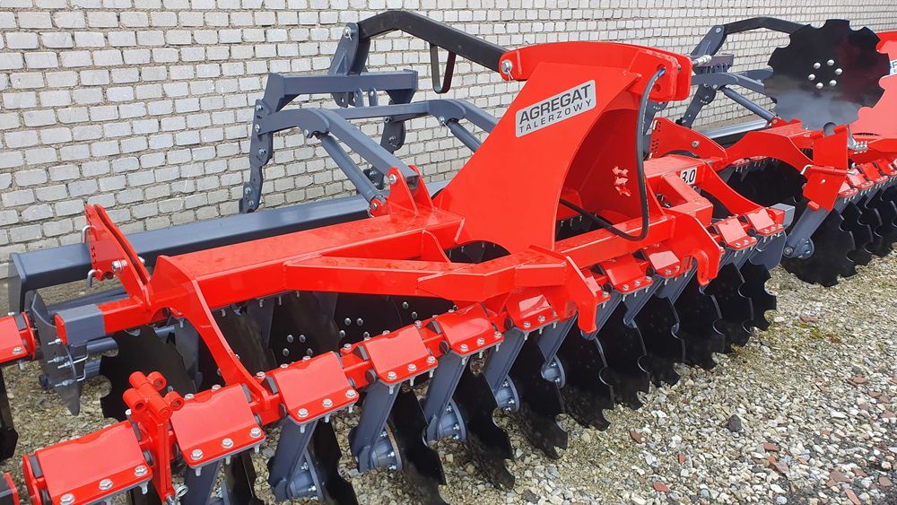 Agregat uprawowo siewny/uprawowy/brona/talerzówka Euro Masz.