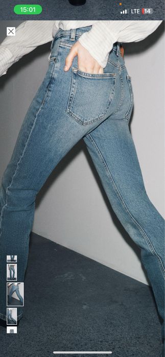 Джинси ZARA кльош