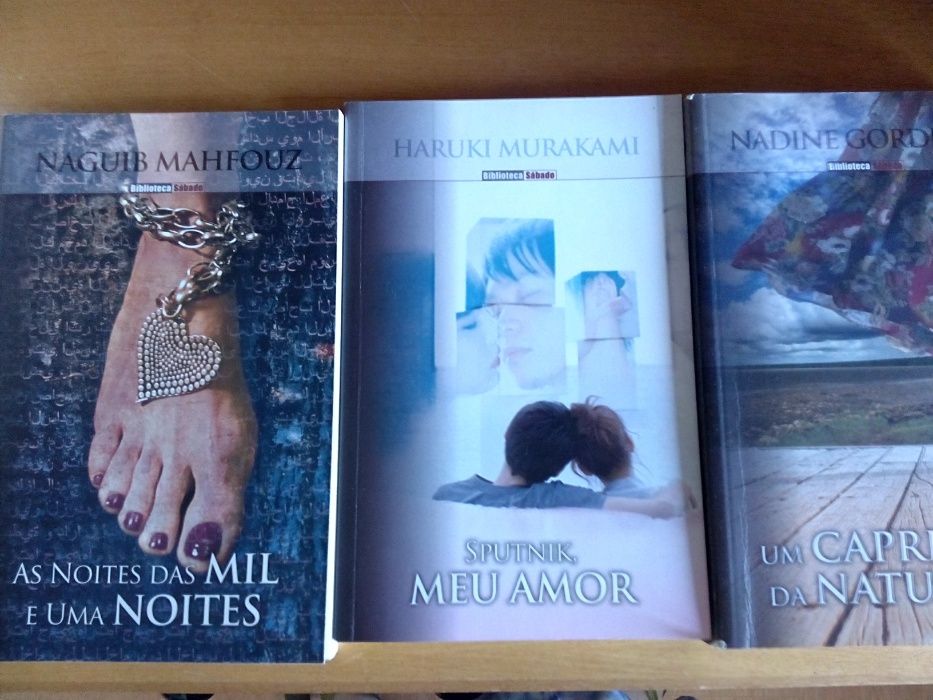 Coleção 8 livros Biblioteca Sábado (vendo em separado)