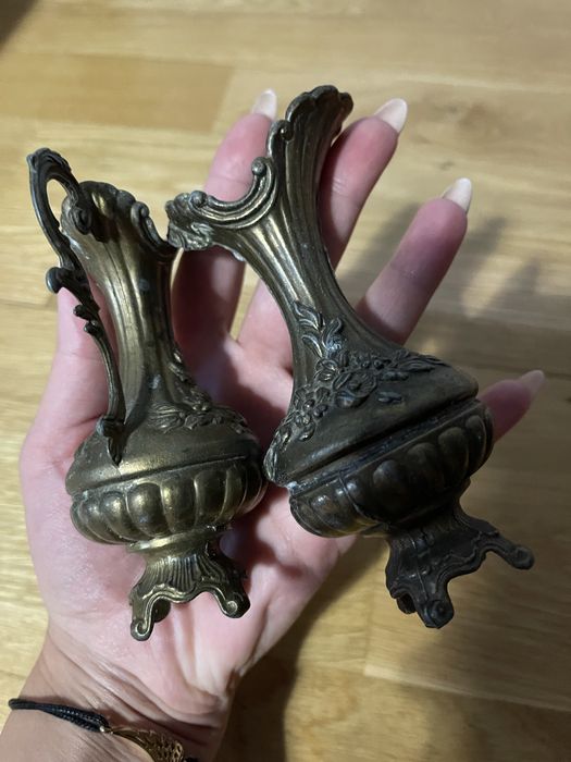 Dzbanki dzbanuszki antyk mosiądz mosiężne