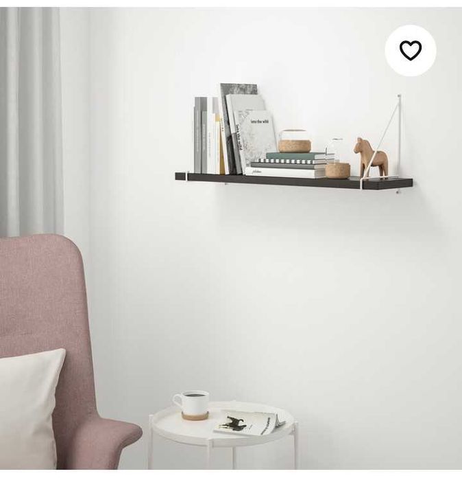 Prateleiras novas embaladas