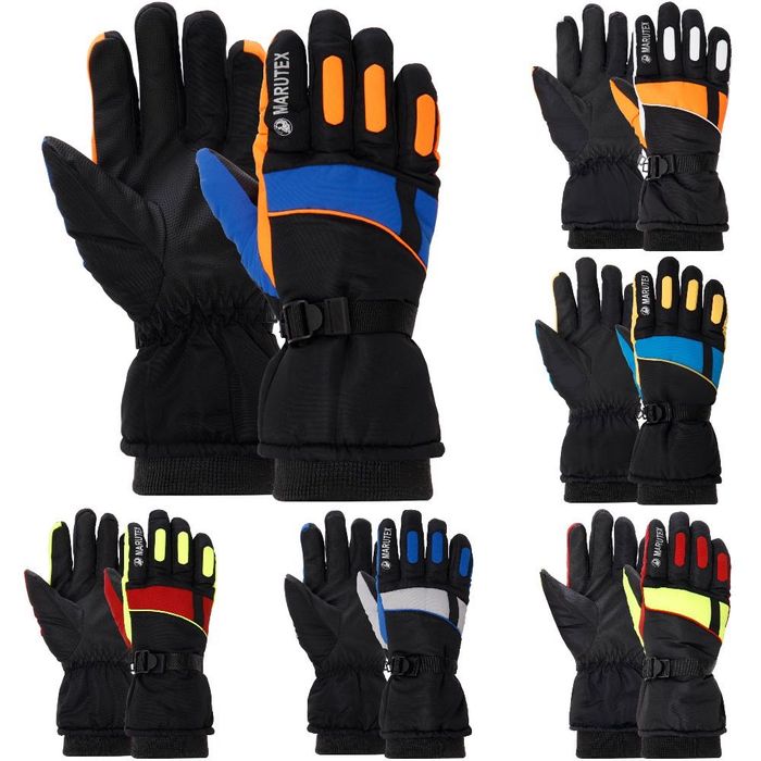 Горнолыжные мужские перчатки MARUTEX A-707 лыжные для сноуборда