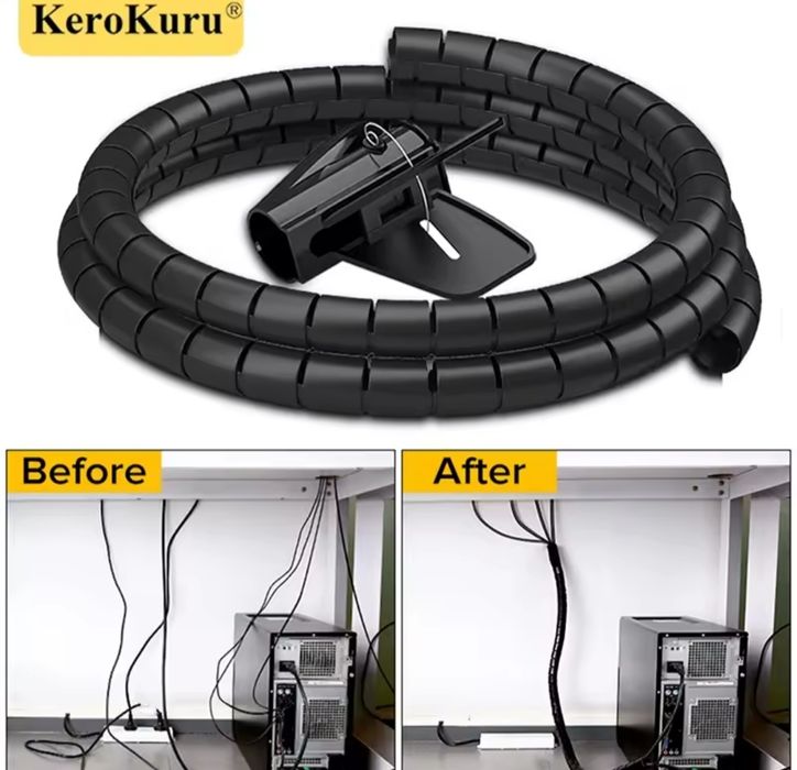 Органайзер | Спіральний органайзер для кабелів | 16мм × 2м