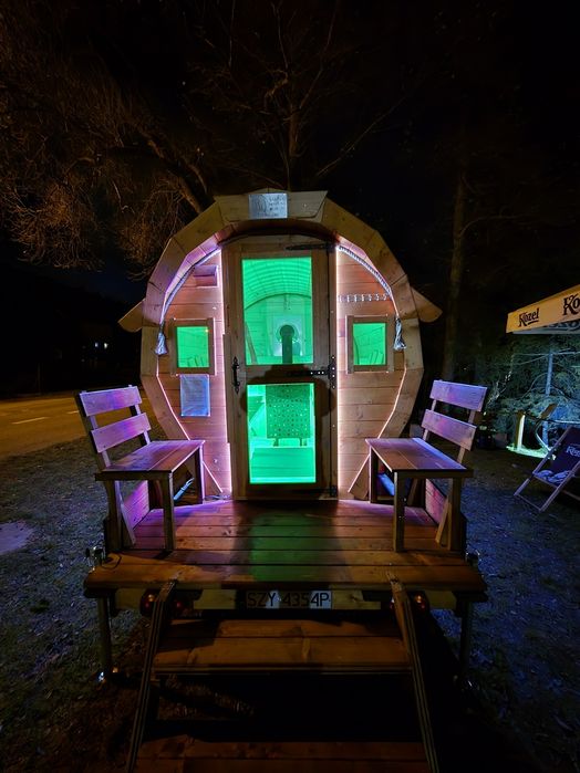 Sauna mobilna ogrodowa 200x300