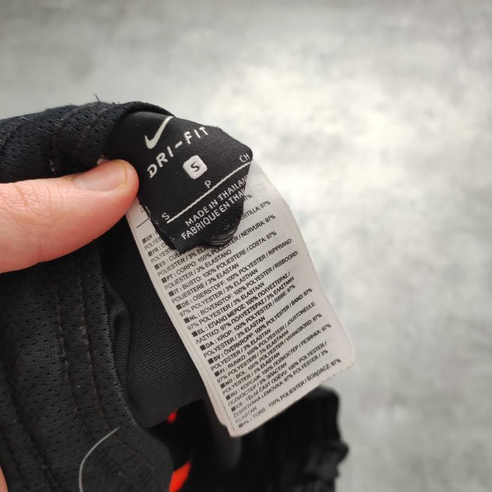 MĘSKIE Dresy Sportowe Czarne Nike Dri-Fit Joggery Treningowe Football