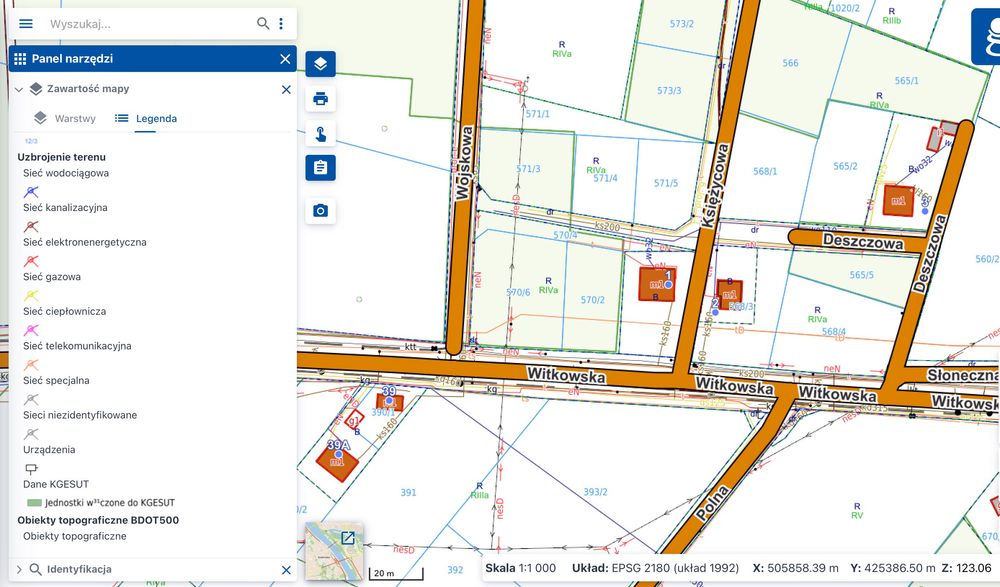Działka 1410 m² z MPZP – Jezioro Powidzkie, Powidz