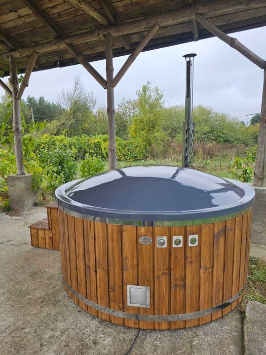 Promocja!!! Beczka Balia Jacuzzi z hydromasażem KOMPLETNA