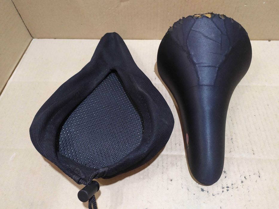 Седло Италия гелевое плюс чехол гелевый