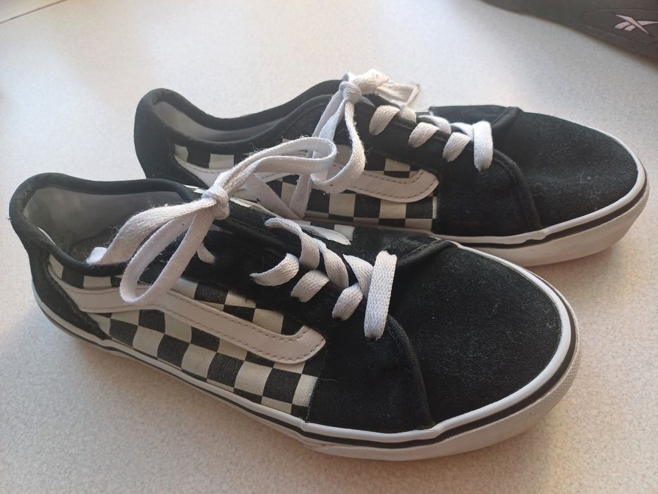 Vans trampki w kratę szachownica