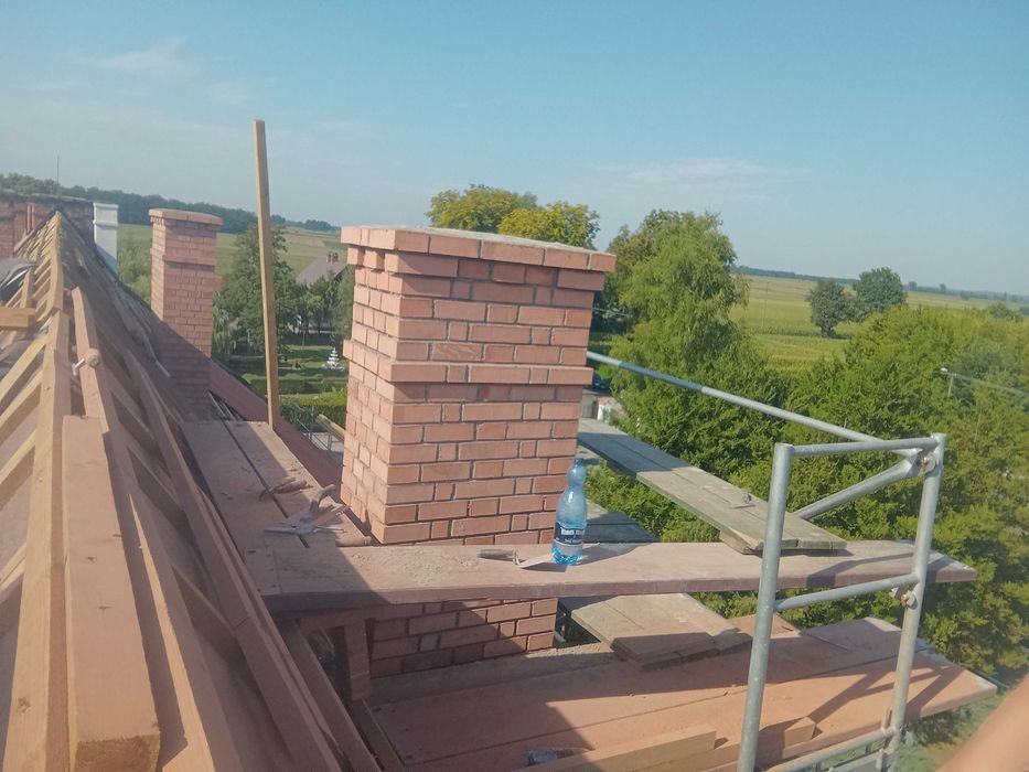 Usługi murarskie / Murowanie kominów