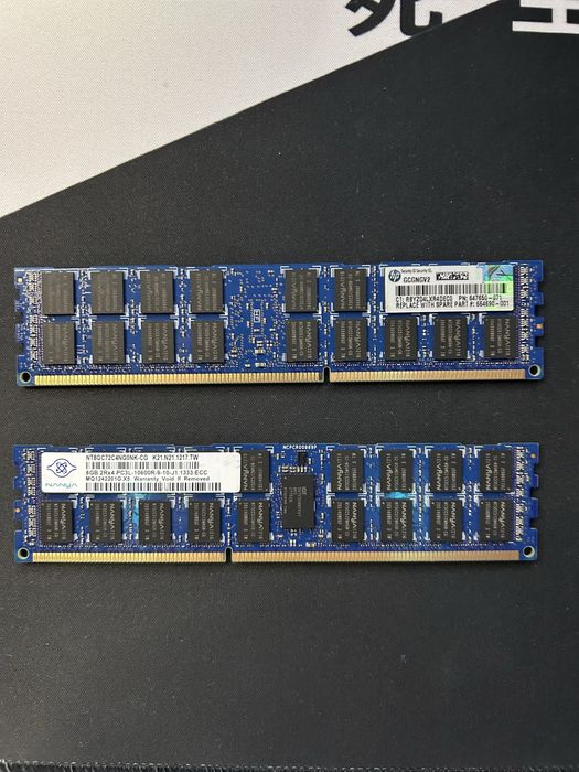 Оперативная память (4х2) 1333 MHz DDR3