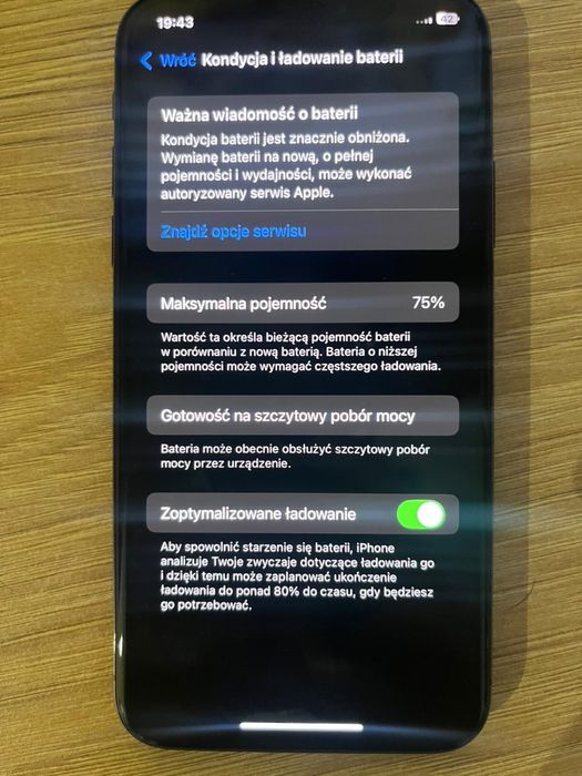 Sprzedam Iphone Xs 256gb