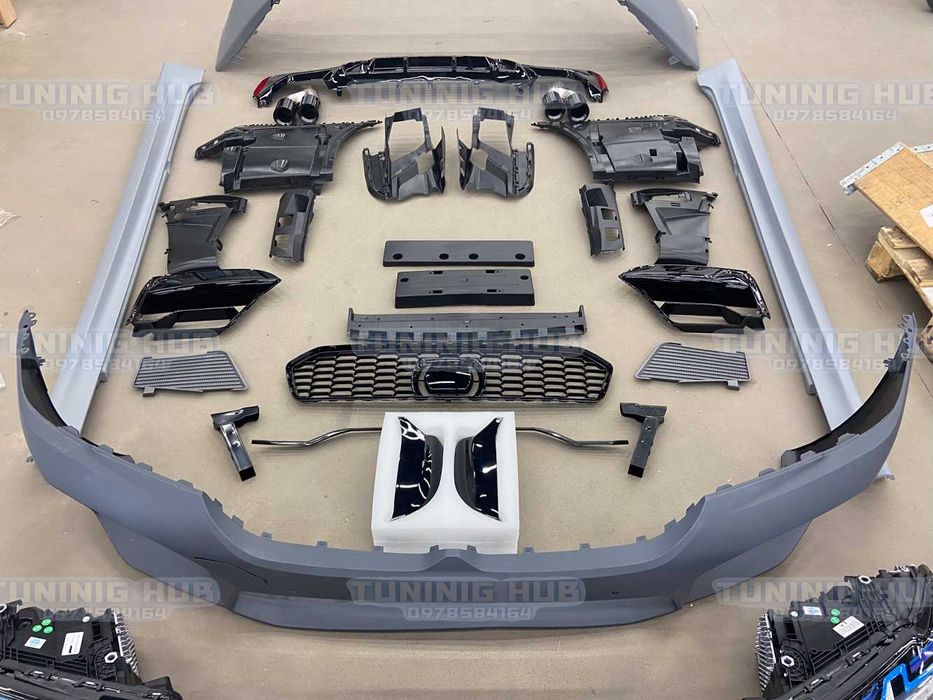 обвес bmw g30 m5 f90 комплект обвеса стиль рестайлинг бмв г30 м5 ф90