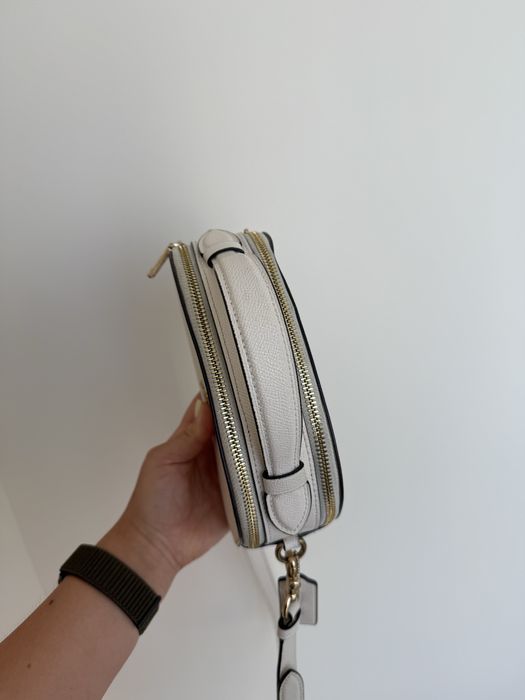 Сумка Coach молочна