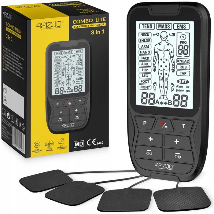 Elektrostymulator mięśni TENS/EMS – masaż i stymulacja