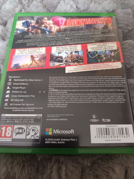 Dead Island 2 gra Xbox One i Xbox Series X