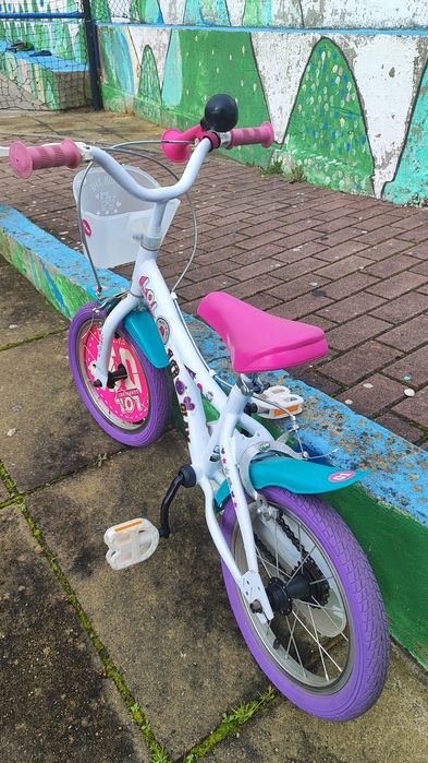 Bicicleta Menina LOL Branca